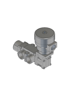 Valve, 3-Way, SST, 24VDC