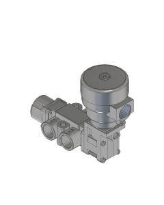 Valve, 3-Way, SST, 24VDC