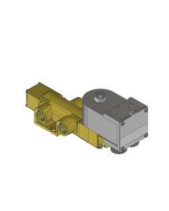 Valve, 3-Way, Brass, 24VDC