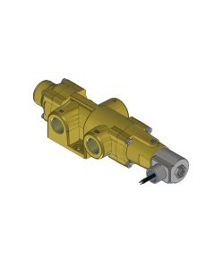 Valve, 3-Way, Brass, 120V60Hz