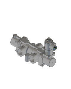 Valve, 3-Way, SST, 24VDC