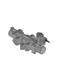 Valve, 3-Way, SST, 24VDC