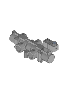 Valve, 3-Way, SST, 24VDC