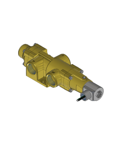 Valve, 3-Way, Brass, 24V60Hz