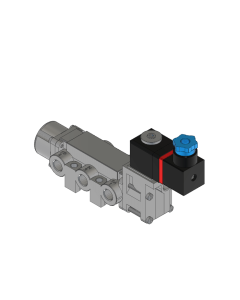 Valve, 4-Way, SST, 24VDC