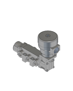 Valve, 4-Way, SST, 24VDC
