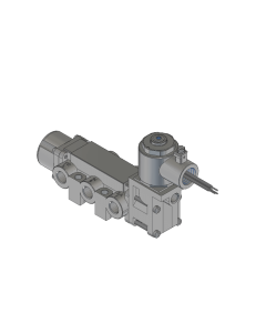 Valve, 4-Way, SST, 48VDC