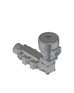 Valve, 4-Way, SST, 24VDC