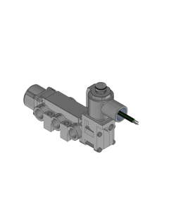 Valve, 4-Way, SST, 24VDC