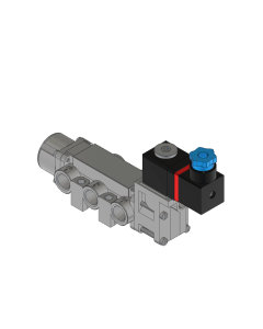 Valve, 4-Way, SST, 24VDC