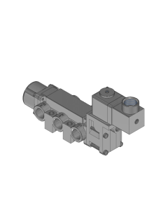 Valve, 4-Way, SST, 24VDC