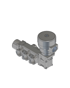 Valve, 4-Way, SST, 24VDC