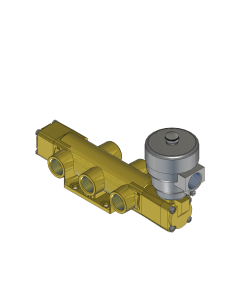 Valve, 4-Way, Brass, 220V50Hz