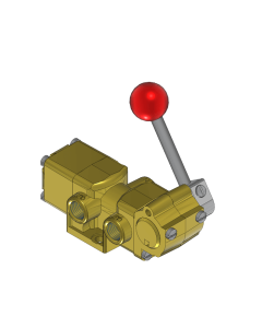 Valve, Diverter, Brass