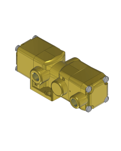 Valve, 2-Way, Brass