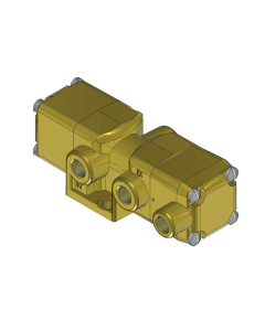 Valve, 3-Way, Brass