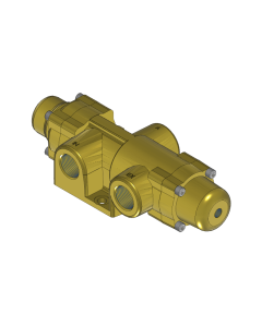 Valve, 3-Way, Brass