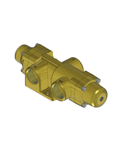 Valve, 3-Way, Brass