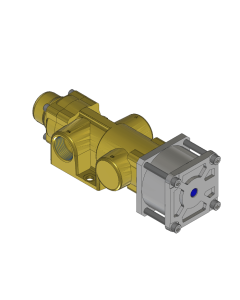 Valve, 2-Way, Brass