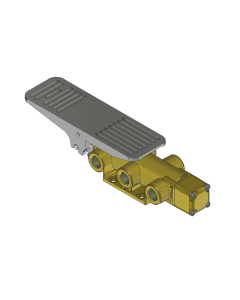 Valve, 4-Way, Brass