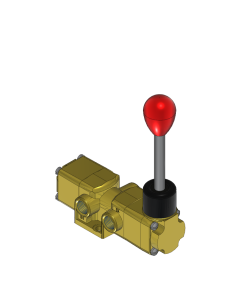 Valve, 3-Way, Brass