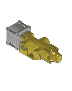 Valve, 2-Way, Brass