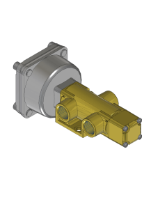 Valve, 3-Way, Brass