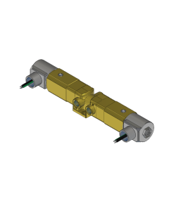 Valve, 3-Way, Brass, 12VDC