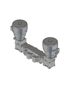 Valve, 4-Way, SST, 24VDC
