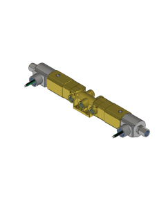 Valve, 4-Way, Brass, 120V60Hz
