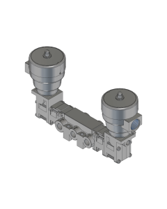 Valve, 4-Way, SST, 24VDC