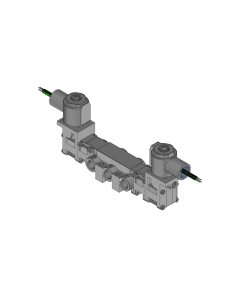 Valve, 4-Way, SST, 120V60Hz