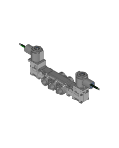 Valve, 4-Way, SST, 120V60Hz