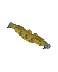 Valve, 5-Way, Brass, 120V60Hz