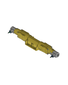 Valve, 5-Way, Brass, 12VDC