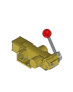 Valve, 2-Way, Brass
