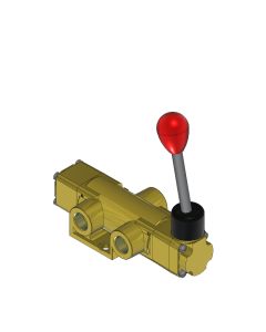 Valve, 3-Way, Brass